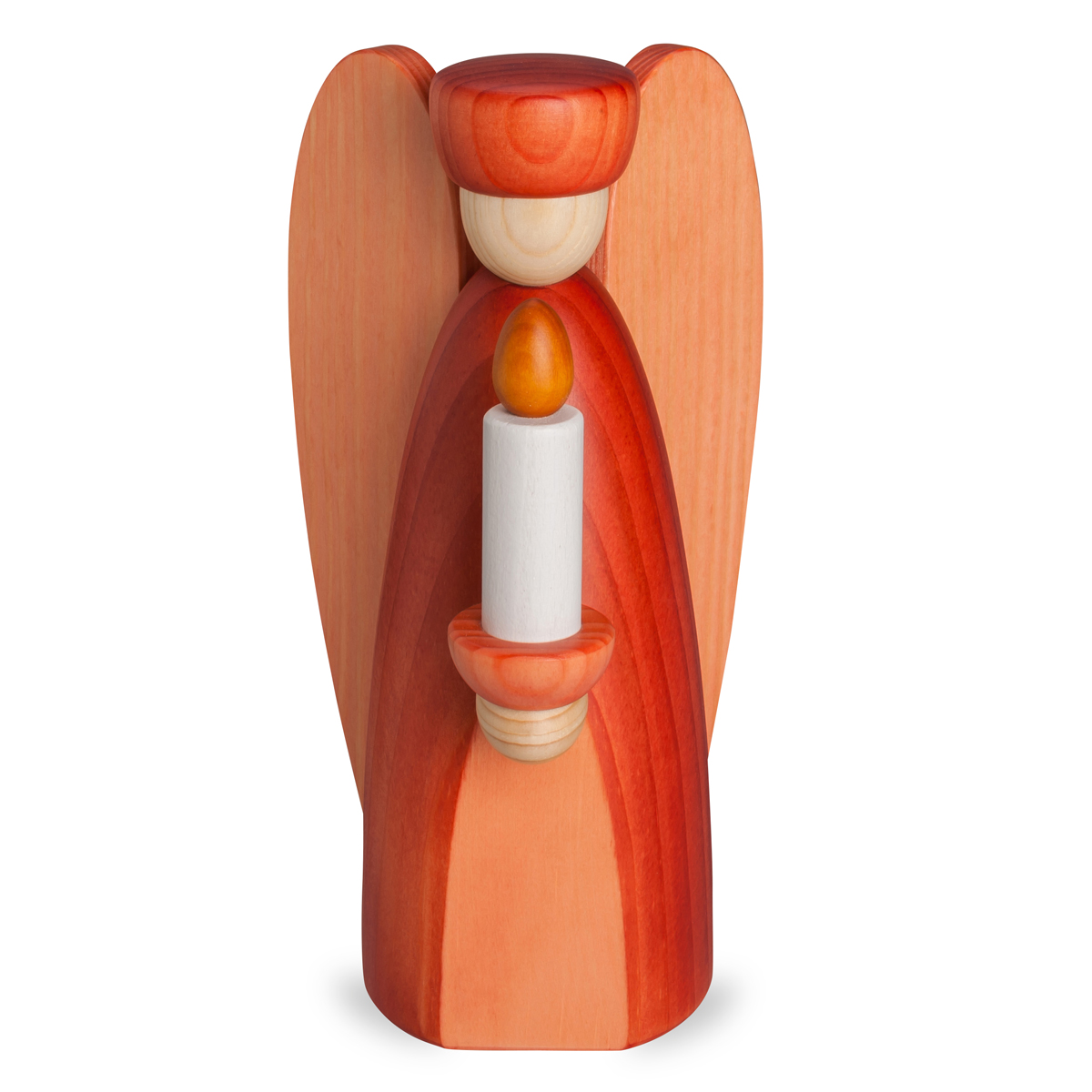 Lichterengel zur Krippe, groß, rot