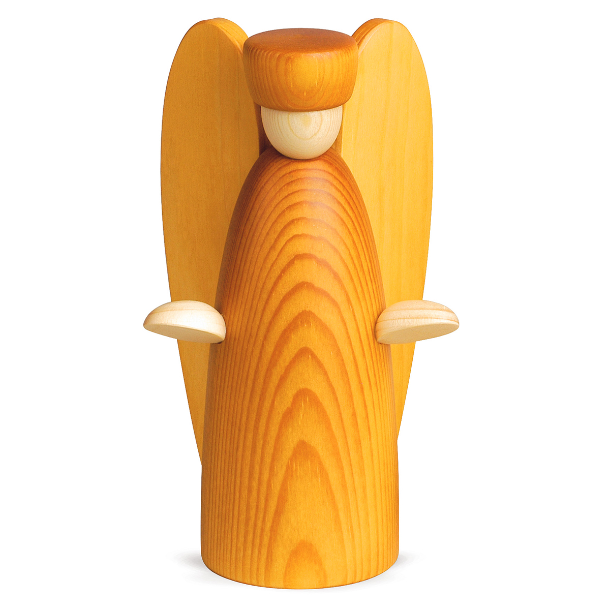 Verkündigungsengel zur Krippe, groß, gelb