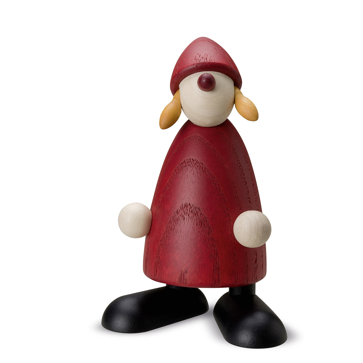 Weihnachtsfrau stehend, klein