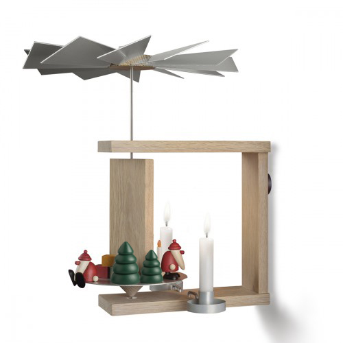 Wandparymide, Eiche gekalkt als Dekorationsbeispiel