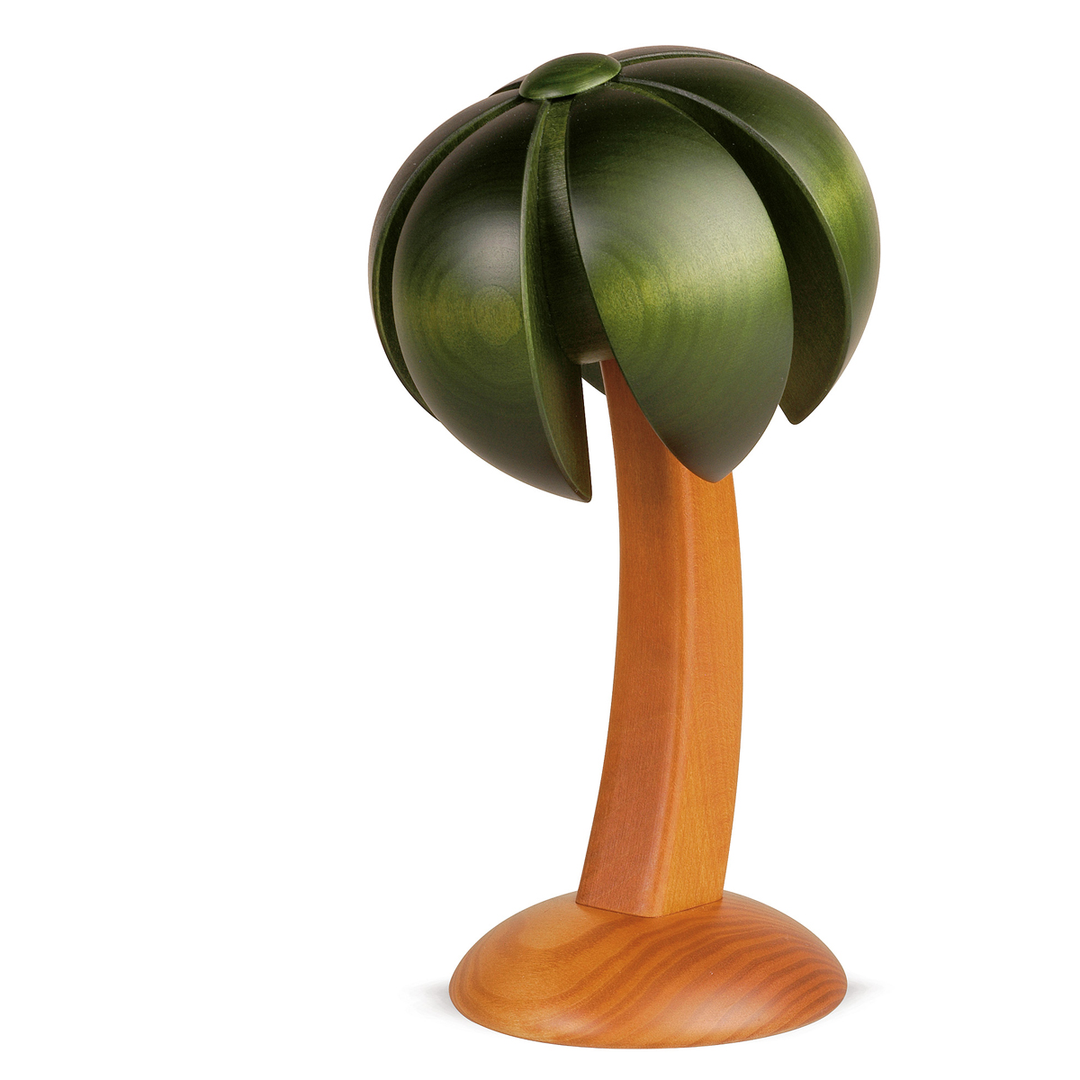 Palme zur Krippe, klein, farbig