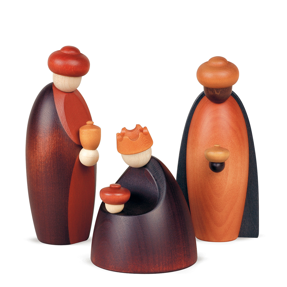 Die Drei Könige, klein, farbig