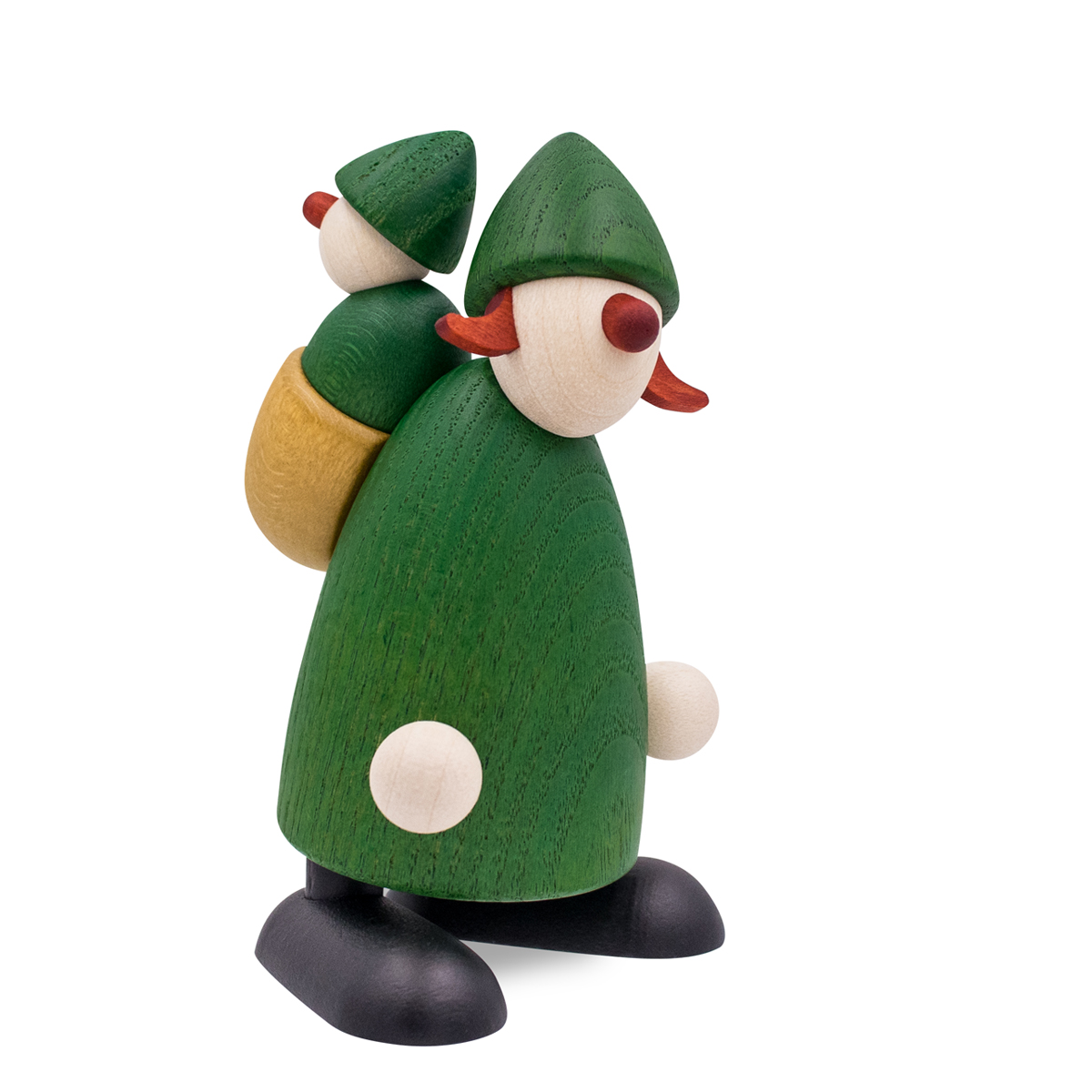 Gratulantin Lisa mit Lieschen, grün