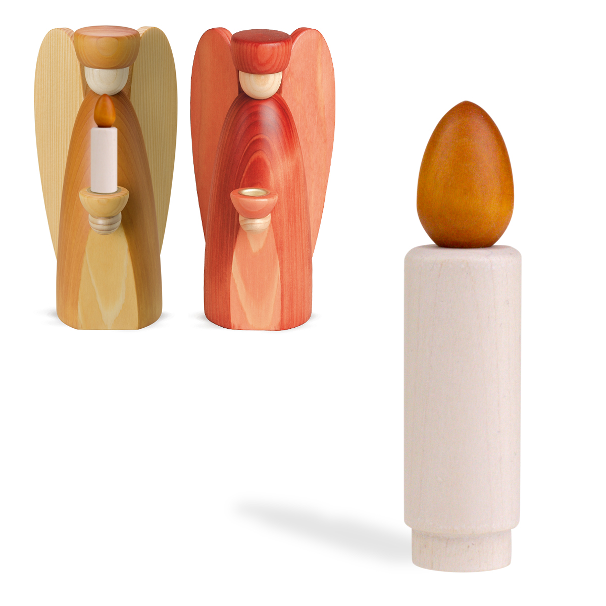 Kerze zum Lichterengel, groß - Produkterweiterung