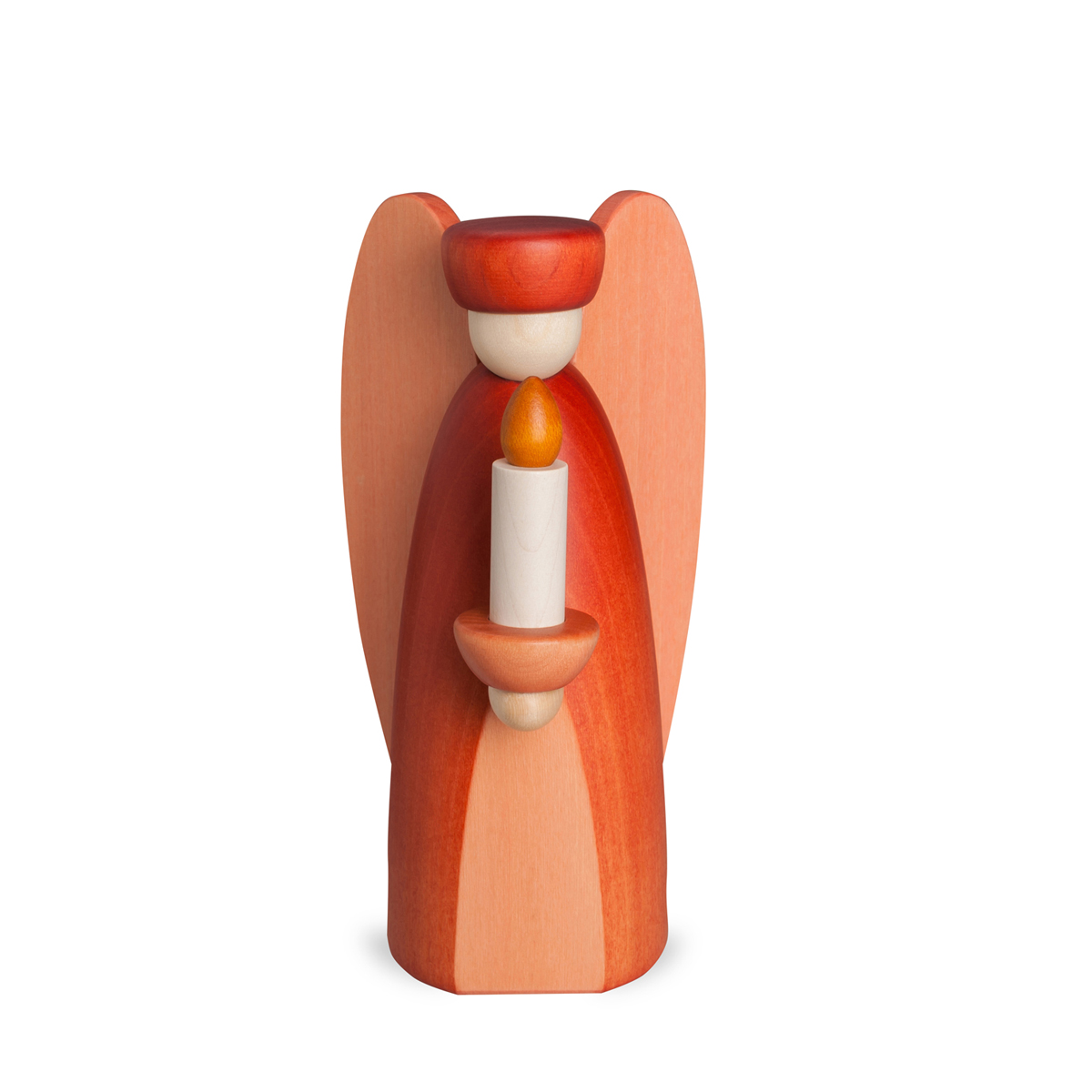 Lichterengel zur Krippe, klein, rot