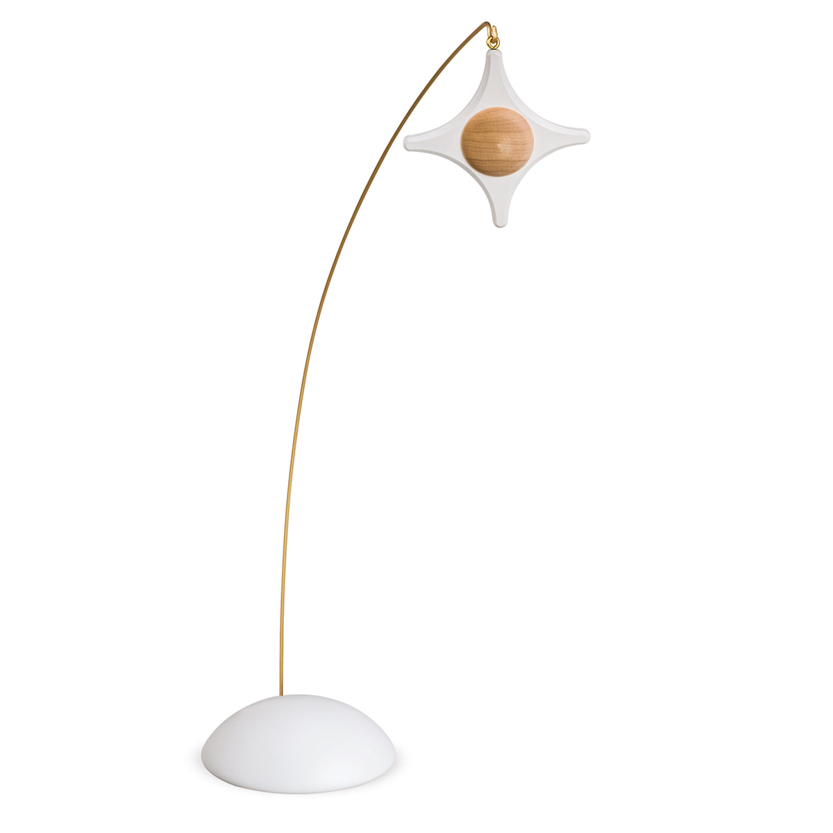 Stern zur Krippe, klein, weiß