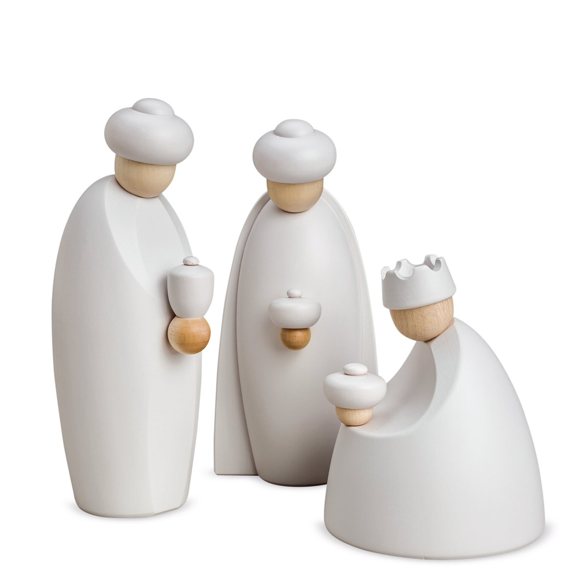 Die Drei Könige, klein, weiß