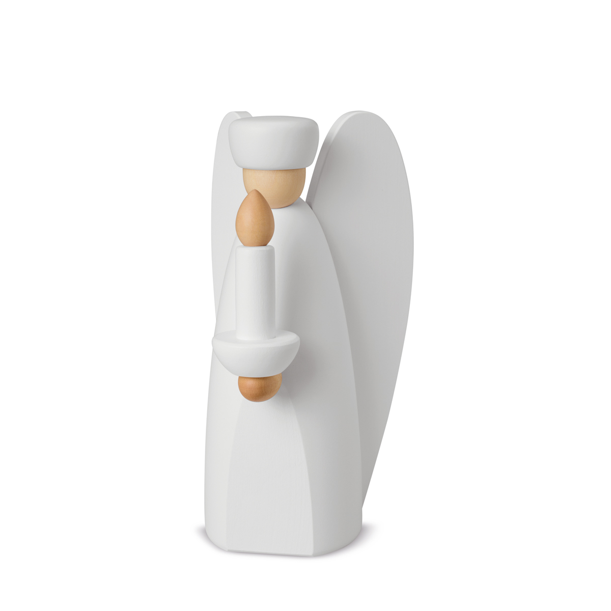 Lichterengel zur Krippe, klein, weiß