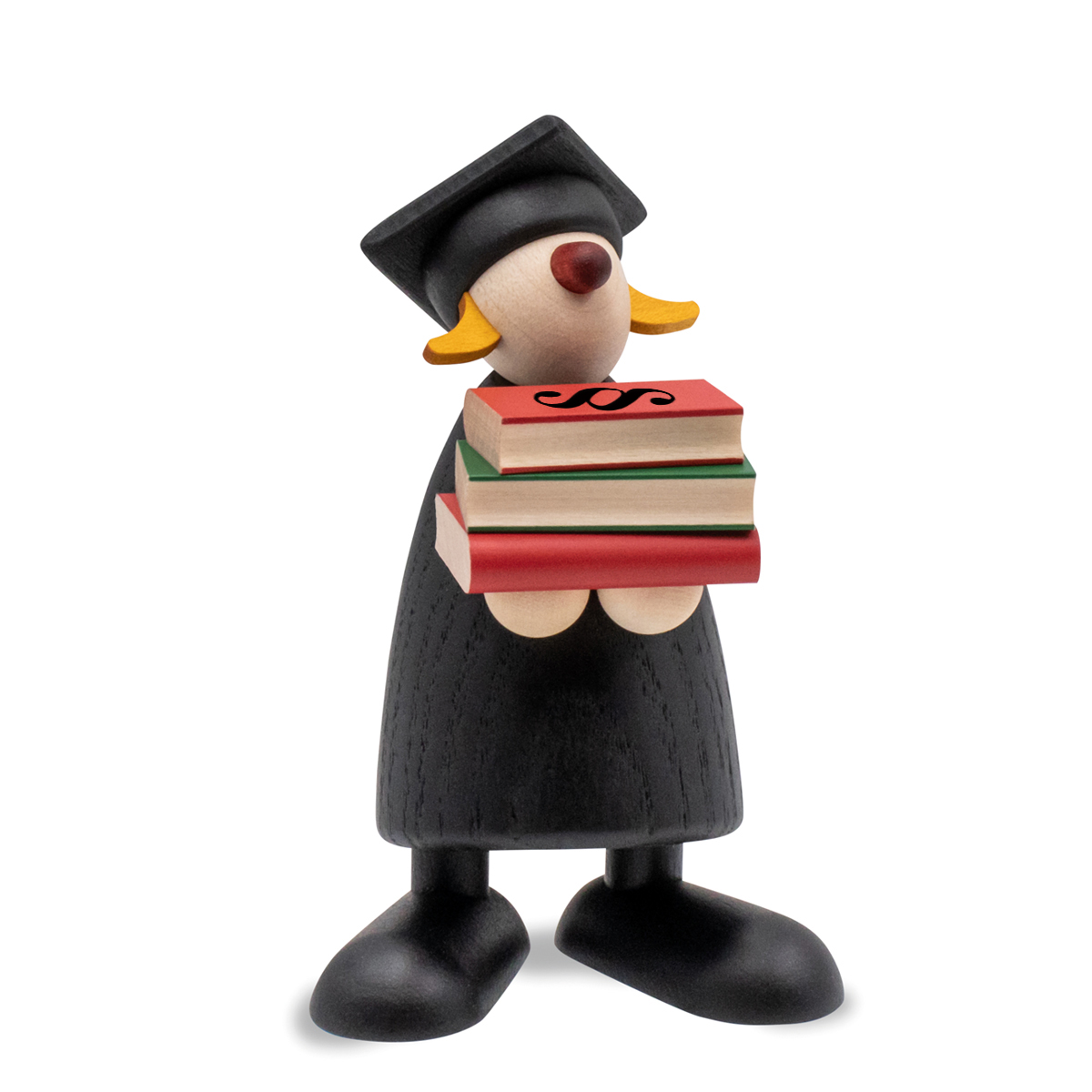 Advokatin mit Paragraf, klein