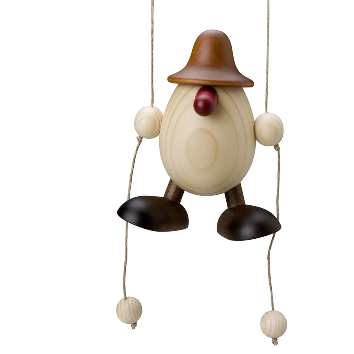 Eierkopf Arthur, kletternd, braun