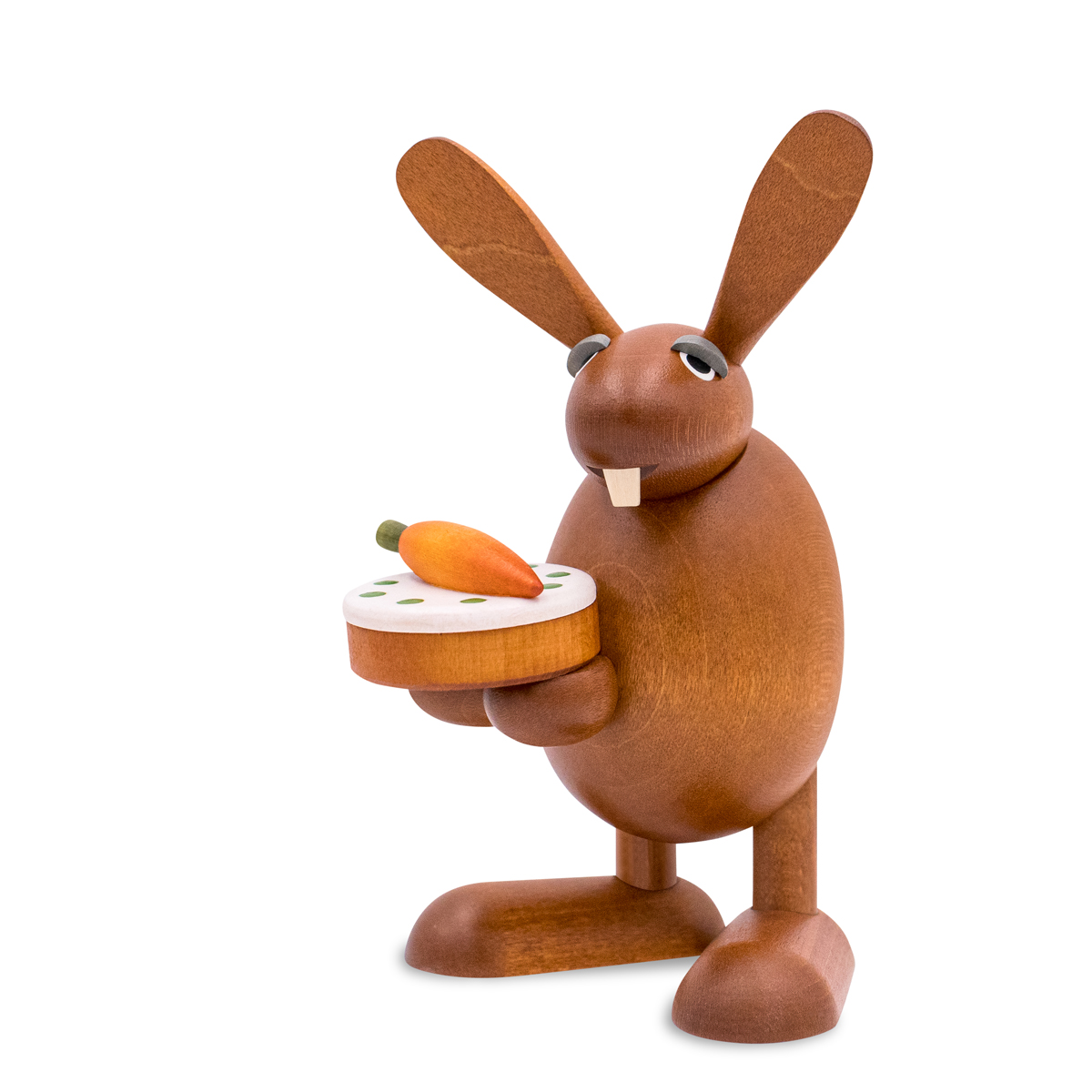 Osterhase mit Möhrentorte