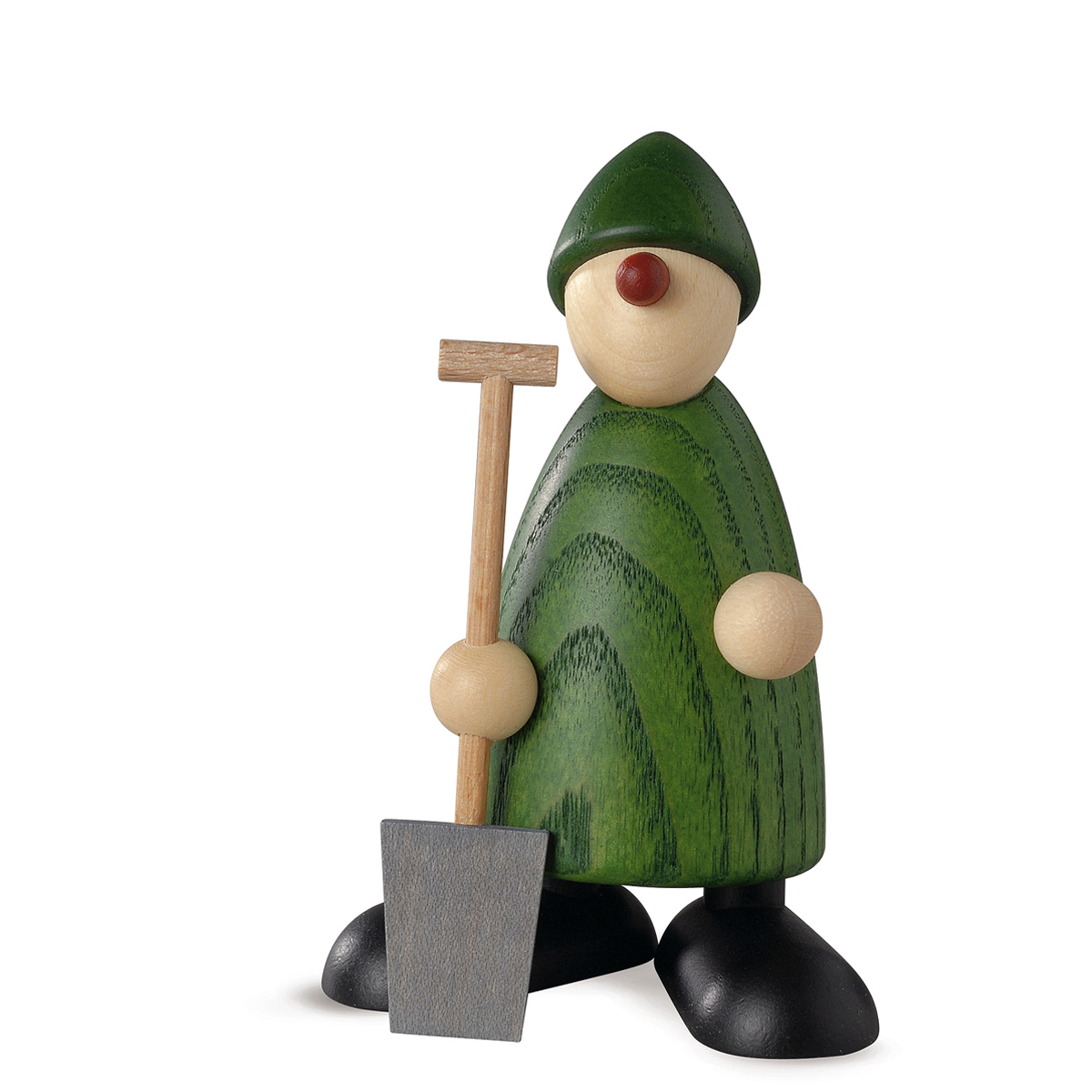 Gratulant Hans mit Spaten, grün