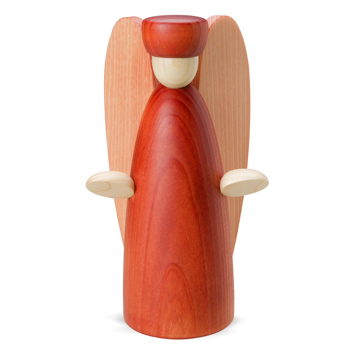 Verkündigungsengel zur Krippe, groß, rot