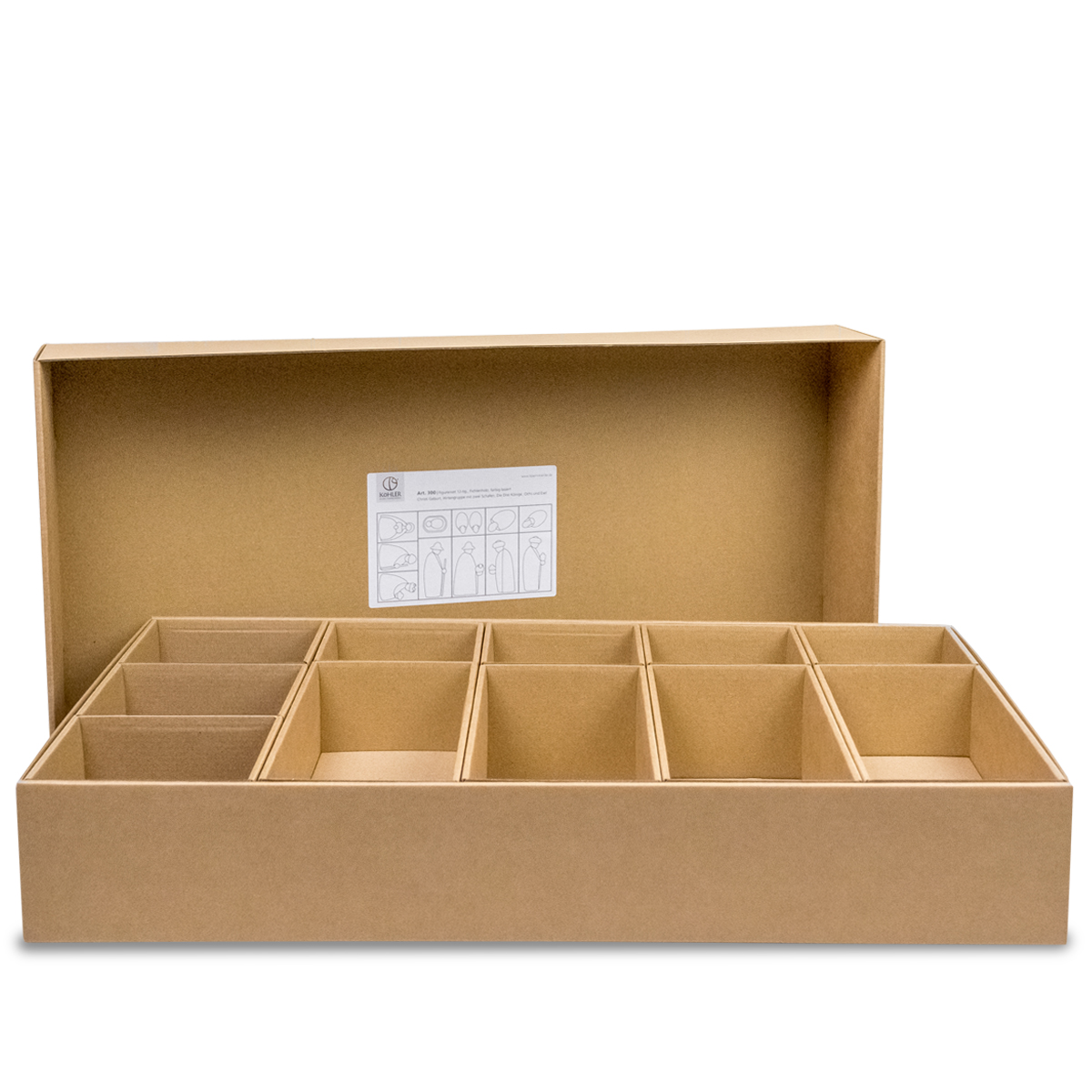 Ersatz-Box zur Aufbewahrung der großen Krippenfiguren