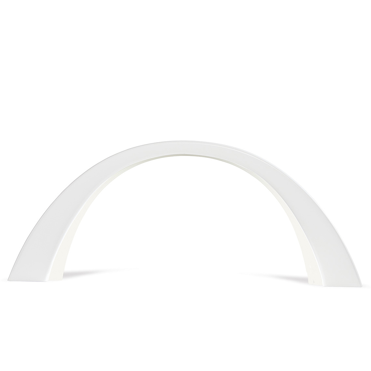 LED LichtBogen, Lindenholz, weiß